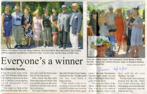 Trust Committee dressed up to celebrate the 2010 Melbourne Cup at Lone Star in Wanaka