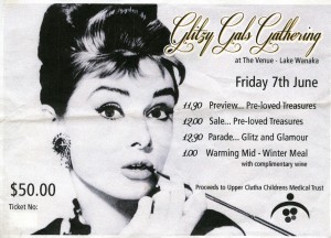 Ticket to the 2013 Glitzy Gals Fundraiser