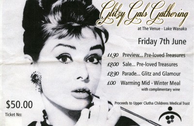 Ticket to the 2013 Glitzy Gals Fundraiser