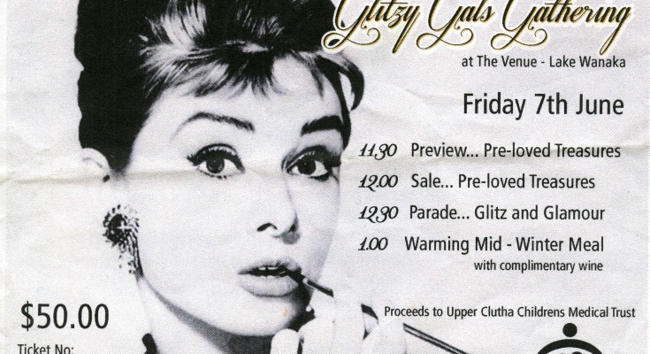 Ticket to the 2013 Glitzy Gals Fundraiser